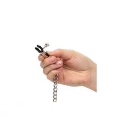 California Exotic Novelties Bondage Nipple Play Weighted Dual Tier Nipple Clamps