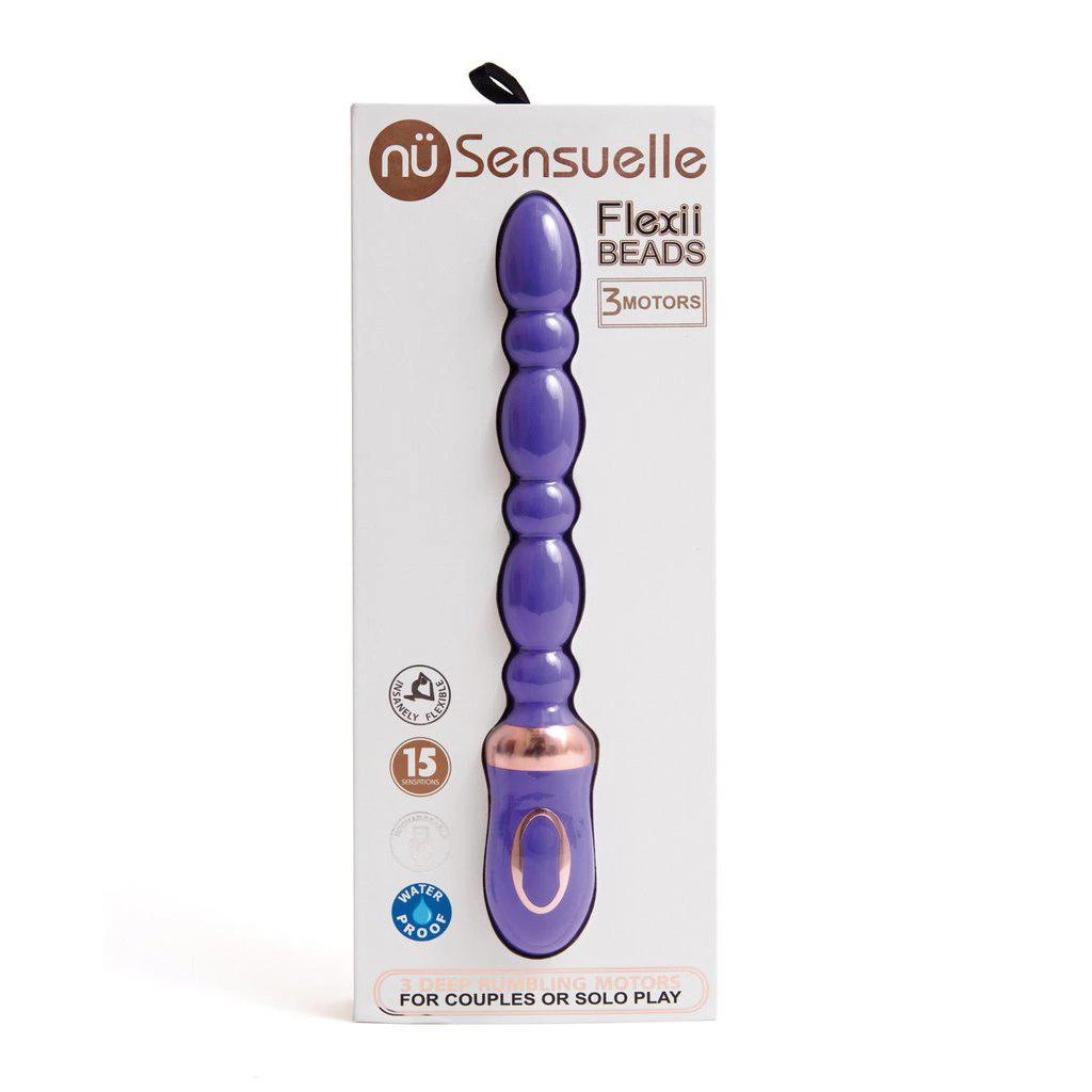 Novel Creations Usa INC Nu Sensuelle Flexii Beads Anal Sex Toys 6 Novel Creations Usa INC Nu Sensuelle Flexii Beads Anal Sex Toys