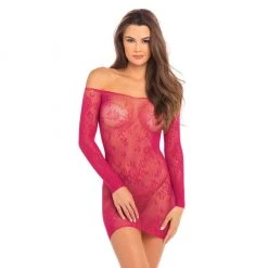 Rene Rofe Open Season Off Shoulder Dress Lingerie