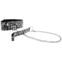 Shots America LLC Ouch Love Street Art Leash & Collar Bondage