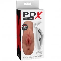 Pipedream Products Male Masturbators PDX Plus Perfect Pussy Double Stroker 16 Pipedream Products Male Masturbators PDX Plus Perfect Pussy Double Stroker