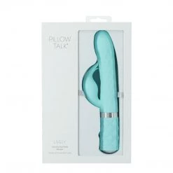 B.M.S. Enterprises PILLOW TALK LIVELY Dual Stimulation Vibrator