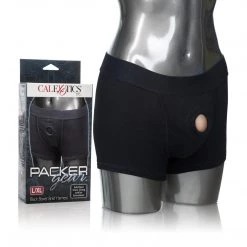 CalExotics Dildos Packer Gear Black Boxer Brief Harness