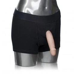 CalExotics Dildos Packer Gear Black Boxer Brief Harness