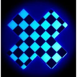 Pastease Black & White Checker Cross Nipple Pasties 7 Pastease Black & White Checker Cross Nipple Pasties