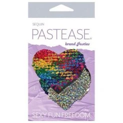 Pastease Color Changing Sequin Heart Nipple Pasties 23 Pastease Color Changing Sequin Heart Nipple Pasties