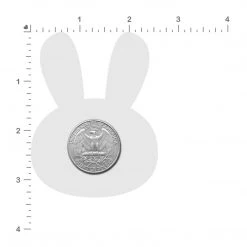 Pastease Cute White Bunny Nipple Pasties