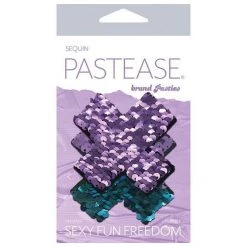 Pastease Flip Sequin Cross Nipple Pasties 13 Pastease Flip Sequin Cross Nipple Pasties