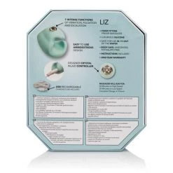 California Exotic Novelties Finger Vibrators Pave Liz Finger Ring Vibrator