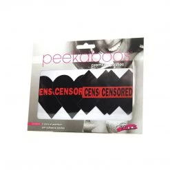 Xgen Nipple Pasties Peekaboos Censored Hearts & X - Pack Of 2