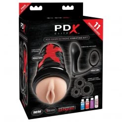 Pipedream Products Pipedream Extreme Elite Ass Gasm Vibrating Kit Anal Sex Toys