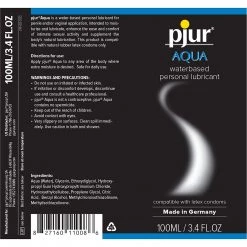 Pjur Group U.S.A. Pjur Aqua Water-Based Personal Lubricant