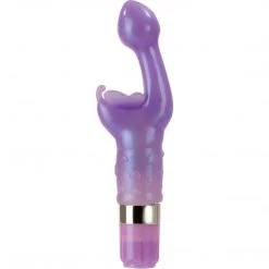 California Exotic Novelties Platinum Butterfly Kiss Vibrator G-Spot Vibrators