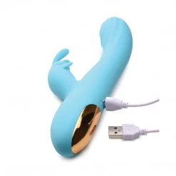 Curve Novelties Rabbit Vibrators Power Bunnies Snuggles Silicone Rabbit Vibrator