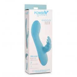 Curve Novelties Rabbit Vibrators Power Bunnies Snuggles Silicone Rabbit Vibrator