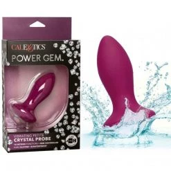 California Exotic Novelties Power Gem Vibrating Petite Crystal Probe