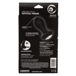 California Exotic Novelties Power Gem Vibrating Petite Crystal Probe
