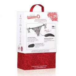 Bushman Products Premium Remote Vibrating Panty Set Sex Toys For Women