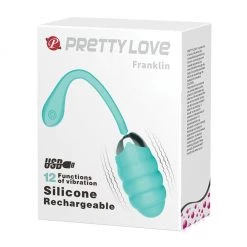 Liaoyang Baile Health Care Produ Rechargeable Vibrators Pretty Love Franklin Rechargable Egg Vibrator