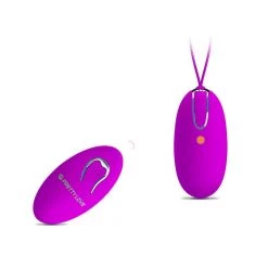 Liaoyang Baile Health Care Produ Bullet & Egg Vibrators Pretty Love Joyce Rechargeable Remote Control Bullet Vibe