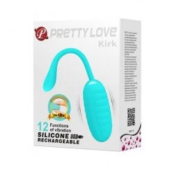 Liaoyang Baile Health Care Produ Bullet & Egg Vibrators Pretty Love Kirk Silicone Rechargeable Egg Vibrator