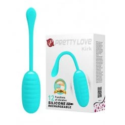 Liaoyang Baile Health Care Produ Bullet & Egg Vibrators Pretty Love Kirk Silicone Rechargeable Egg Vibrator