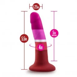 Blush Novelties Pride 3 Silicone Anal Dildo