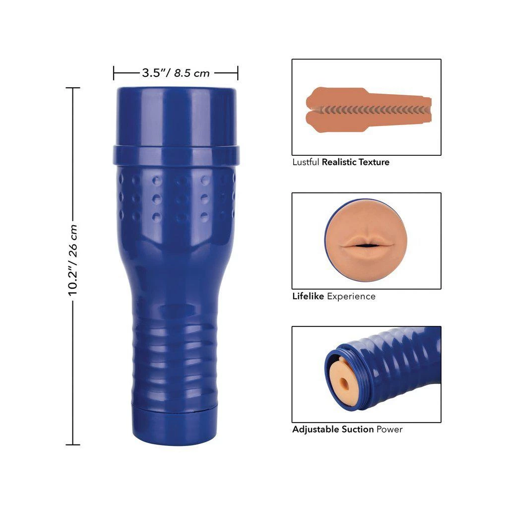 California Exotic Novelties Male Masturbators Private Tube Alexa Tomas Mouth Masturbator 7 California Exotic Novelties Male Masturbators Private Tube Alexa Tomas Mouth Masturbator