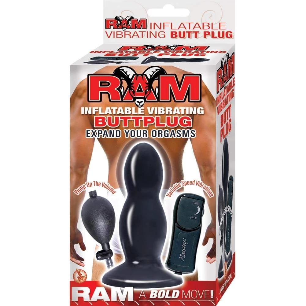 Nasstoys Ram Large Inflatable Butt Plug 5 Nasstoys Ram Large Inflatable Butt Plug