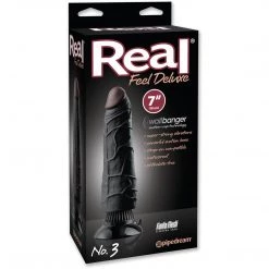 Pipedream Products Real Feel Deluxe Vibrating 7 Inch Dildo Dildos