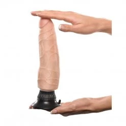 Pipedream Products Real Feel Deluxe Vibrating 7 Inch Dildo Dildos