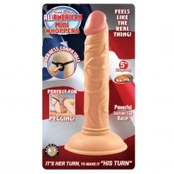 Nasstoys Dildos Real Skin All American Mini Whoppers 4 Inch Dildo