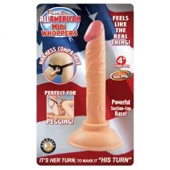Nasstoys Dildos Real Skin All American Mini Whoppers 4 Inch Dildo