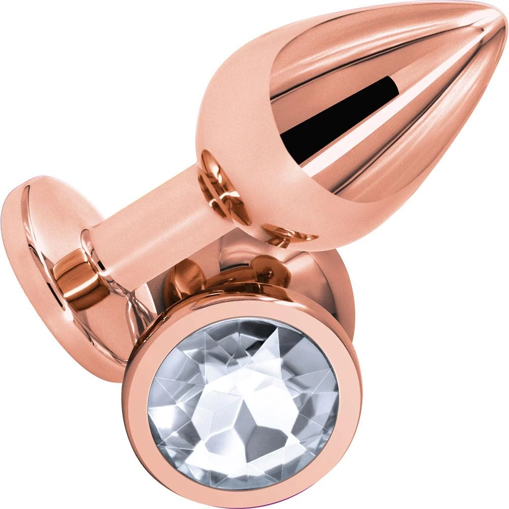 Ns Novelties INC Rear Assets Aluminum Plug With Gemstone 13 Ns Novelties INC Rear Assets Aluminum Plug With Gemstone