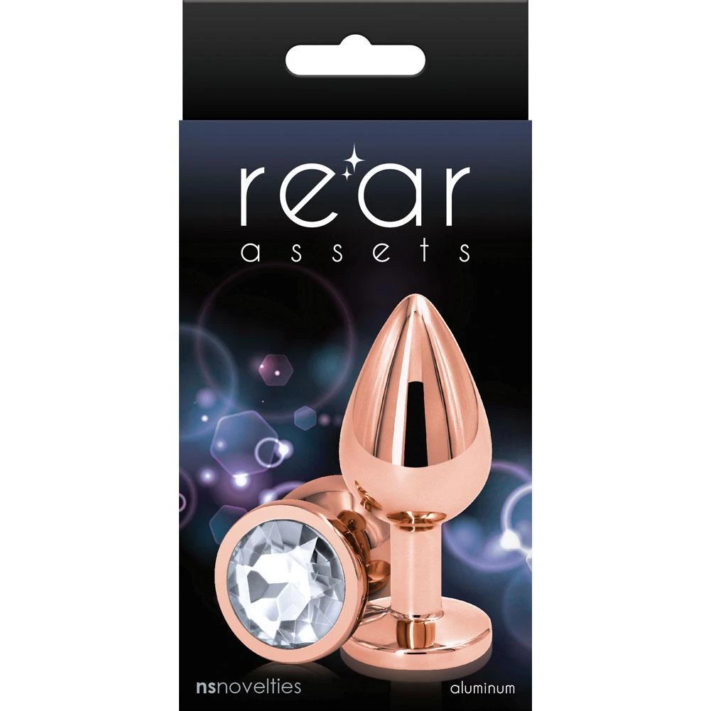 Ns Novelties INC Rear Assets Aluminum Plug With Gemstone 14 Ns Novelties INC Rear Assets Aluminum Plug With Gemstone