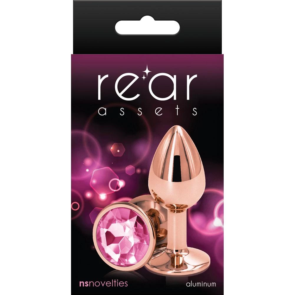 Ns Novelties INC Rear Assets Aluminum Plug With Gemstone 8 Ns Novelties INC Rear Assets Aluminum Plug With Gemstone