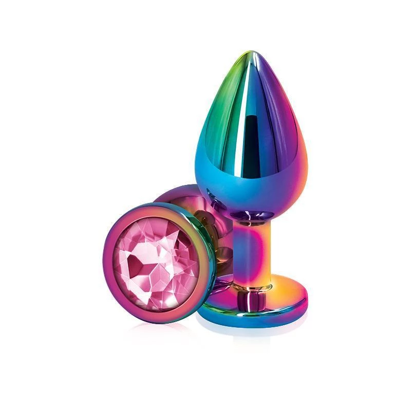 Ns Novelties INC Rear Assets Aluminum Plug With Gem Anal Sex Toys 5 Ns Novelties INC Rear Assets Aluminum Plug With Gem Anal Sex Toys