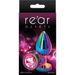 Ns Novelties INC Rear Assets Plug With Gem Anal Sex Toys