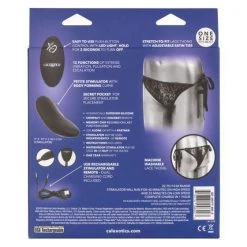 California Exotic Novelties Remote Control Lace Thong Set