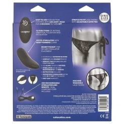 California Exotic Novelties Remote Control Lace Thong Set