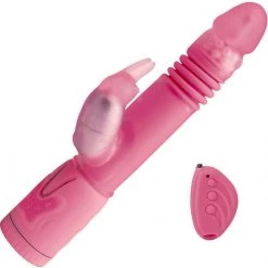 Pipedream Products Remote Control Thrusting Rabbit Vibrator