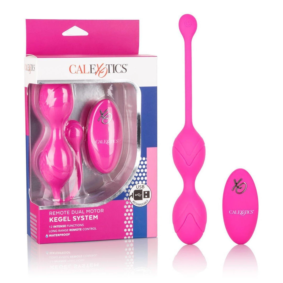 California Exotic Novelties Remote Dual Motor Kegel System Sex Toys For Women 9 California Exotic Novelties Remote Dual Motor Kegel System Sex Toys For Women
