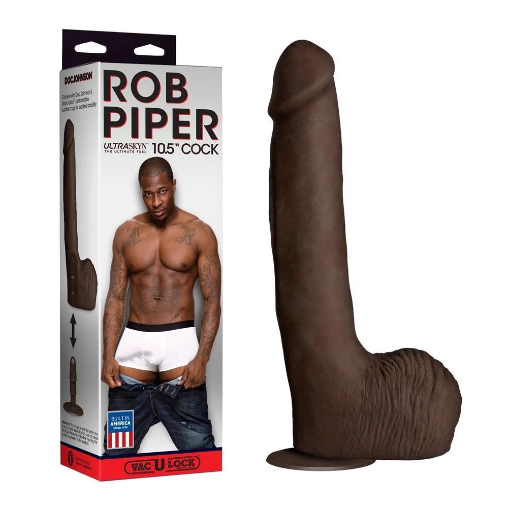 Doc Johnson Rob Piper 10.5 Inch ULTRASKYN Cock Dildos 5 Doc Johnson Rob Piper 10.5 Inch ULTRASKYN Cock Dildos
