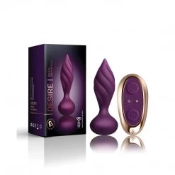 Rocks-off Rocks Off Petite Sensations Desire Plug With Remote Anal Sex Toys