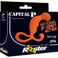Curve Novelties Anal Sex Toys Rooster Capital P Prostrate Massager 13 Curve Novelties Anal Sex Toys Rooster Capital P Prostrate Massager