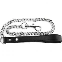 Rouge Group Ltd Bondage Rouge Leather Handle Lead Leash