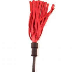 Rouge Group Ltd Rouge Leather Riding Crop With Wooden Handle