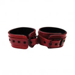 Rouge Group Ltd Rouge Leather Wrist Cuffs