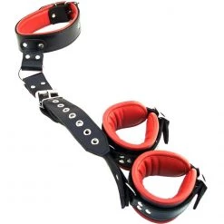 Rouge Group Ltd Bondage Rouge Neck To Wrist Restraint