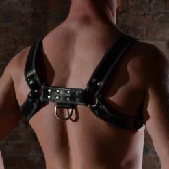 Rouge Group Ltd Bondage Rouge Over The Head Harness